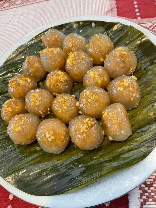 Sakoo Yat Sai - Lao tapioca dumplings